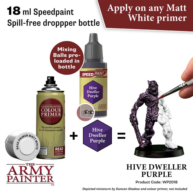 Speedpaint 1.0: Hive Dweller Purple (The Army Painter) (WP2018)
