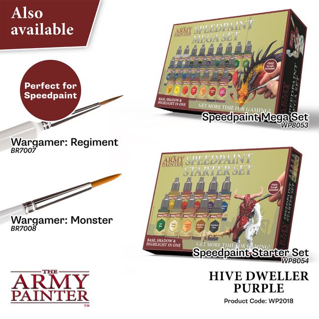 Speedpaint 1.0: Hive Dweller Purple (The Army Painter) (WP2018)