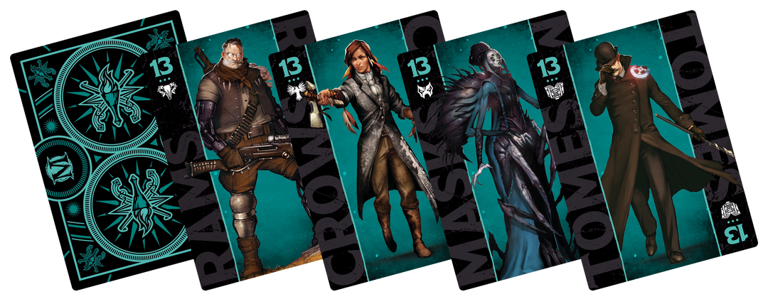 Malifaux 3rd Edition: Fate Deck - Explorer's Society Theme