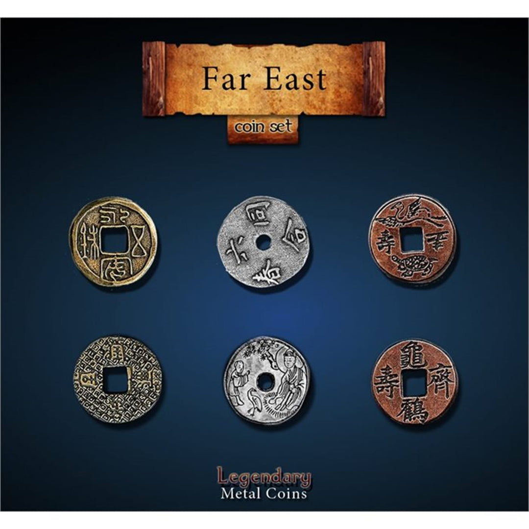 Legendary Metal Coins - Far East Coin Set (Drawlab)