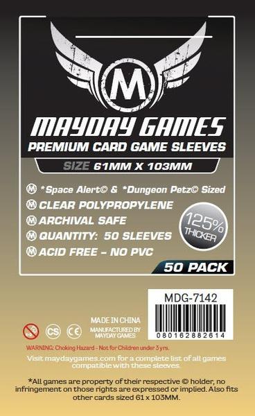Mayday Games Premium-kvalitet kortlommer