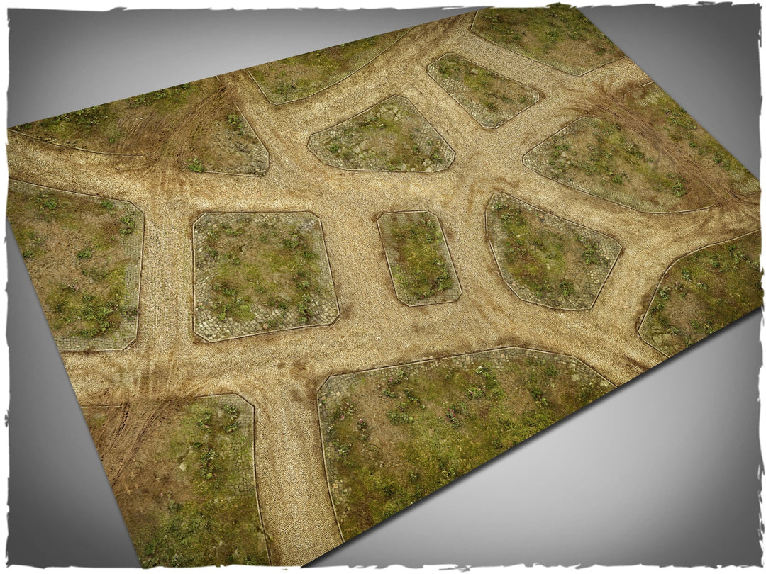Gaming Mat - Cobblestone Streets V2 (120x180 cm) (Deep-Cut Studio)