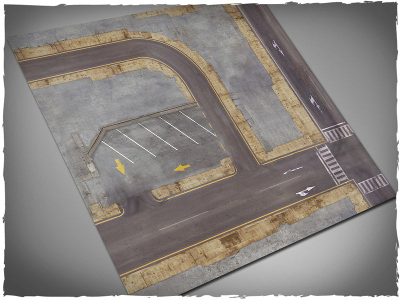 Gaming Mat - Crisis Protocol #4 (90x90 cm) (Deep-Cut Studio)