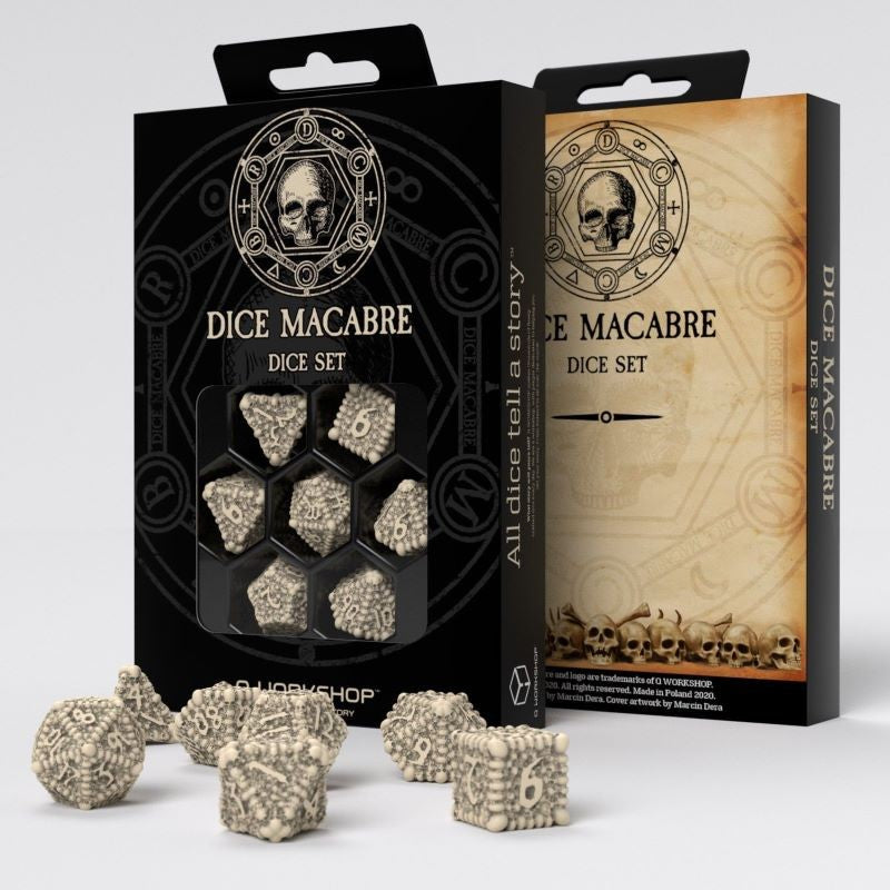 Dice Macabre Set (Q-Workshop) (SDMR01)