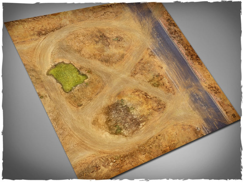 Gaming Mat - Gaslands (120x120 cm) (Deep-Cut Studio)