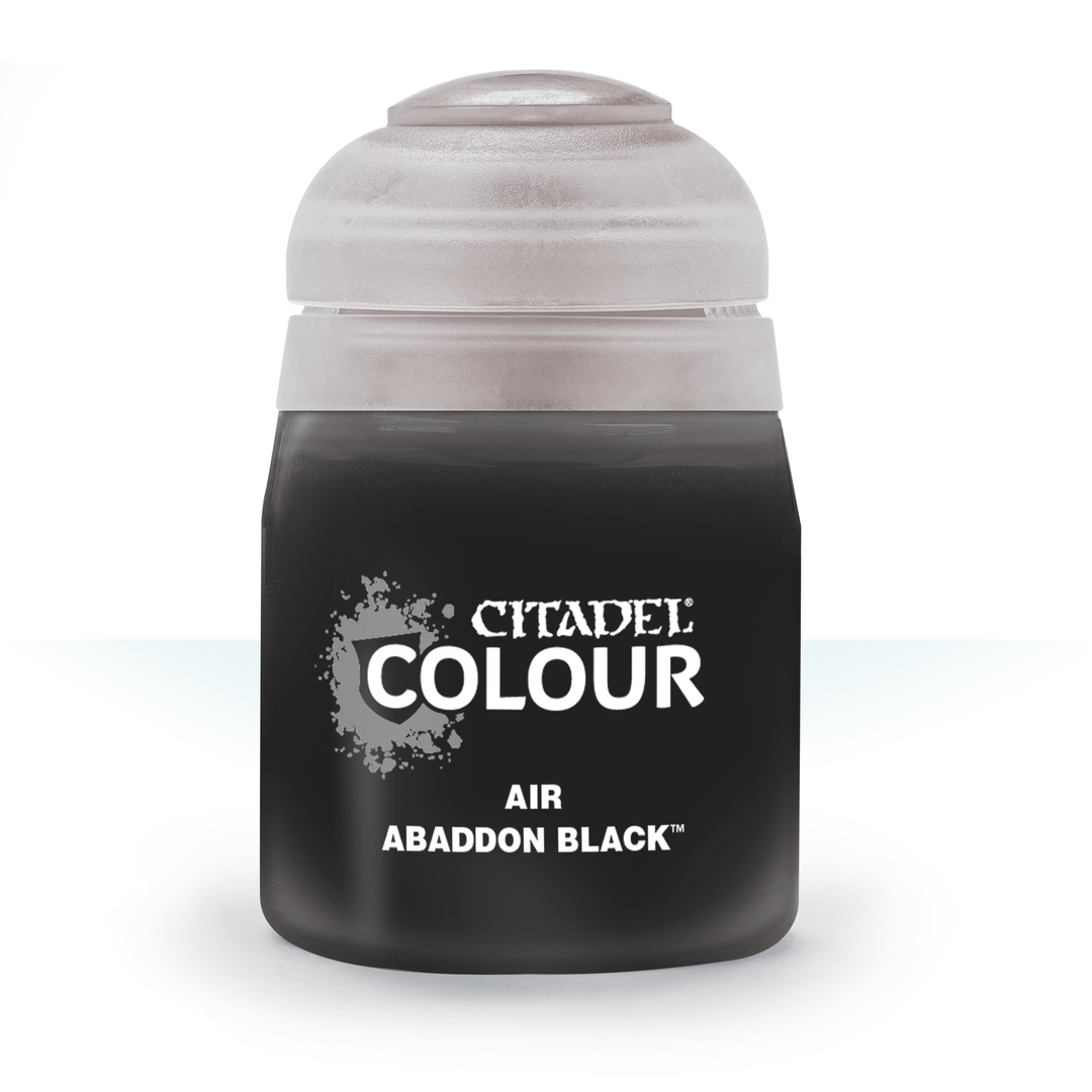 Citadel Air Paint: Abaddon Black (362)