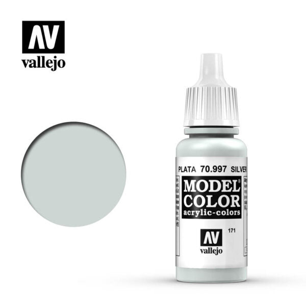 Vallejo Model Color: Silver (70.997) (195)
