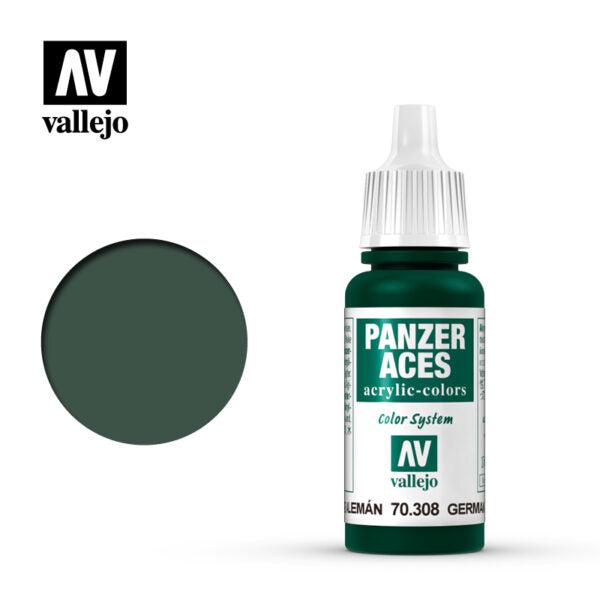 Vallejo Panzer Aces: German Green Tail Light (70.308)