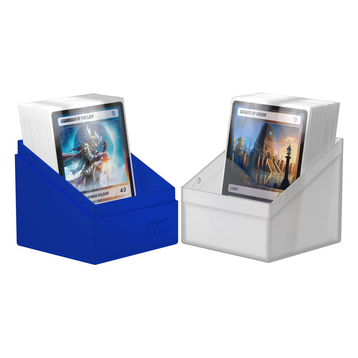 Ultimate Guard Boulder Deck Case 100+ SYNERGY Blue/White
