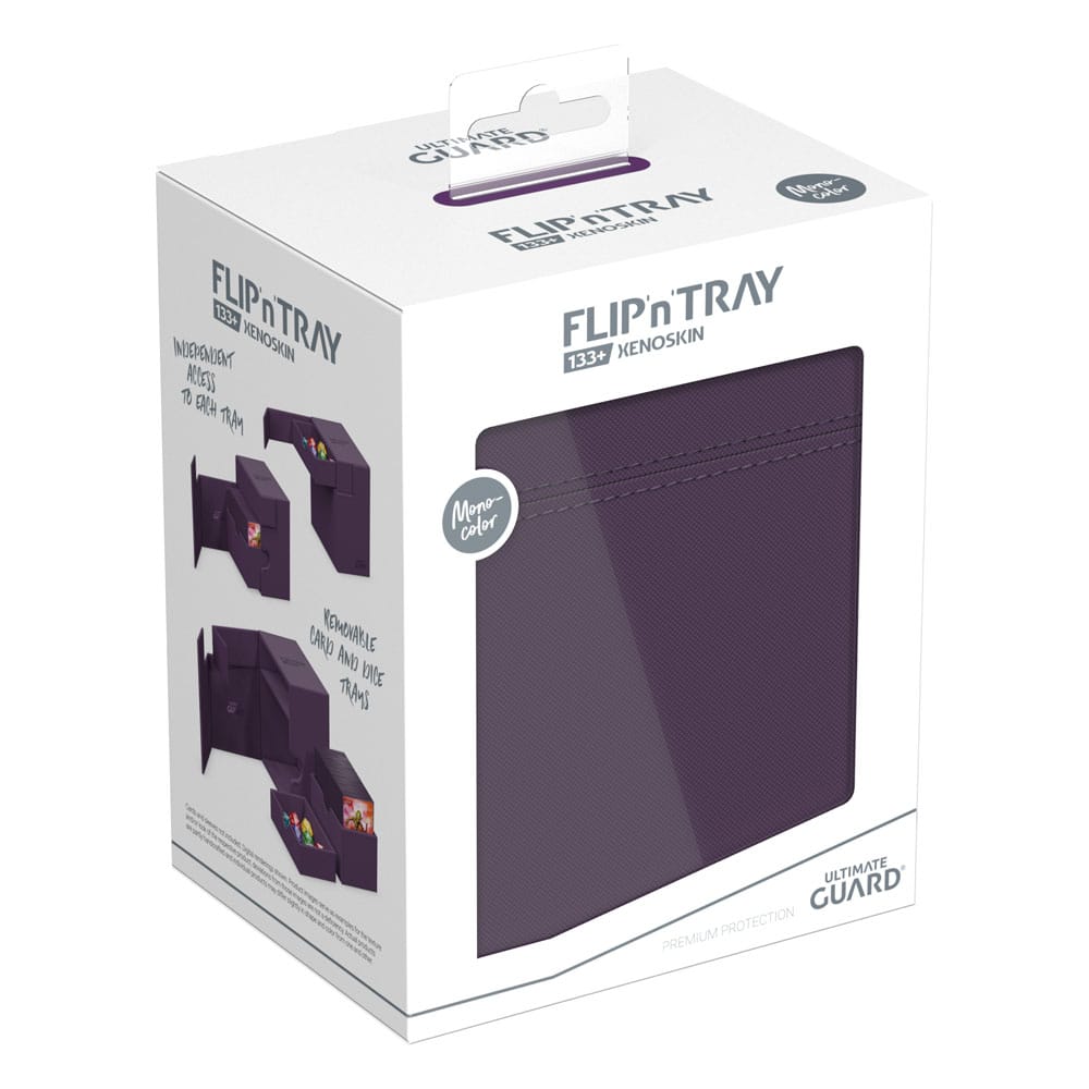 Ultimate Guard Flip'n'Tray 133+ XenoSkin Purple