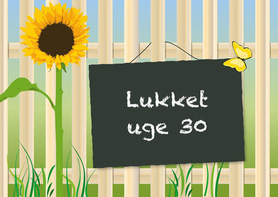 Lukket i uge 30