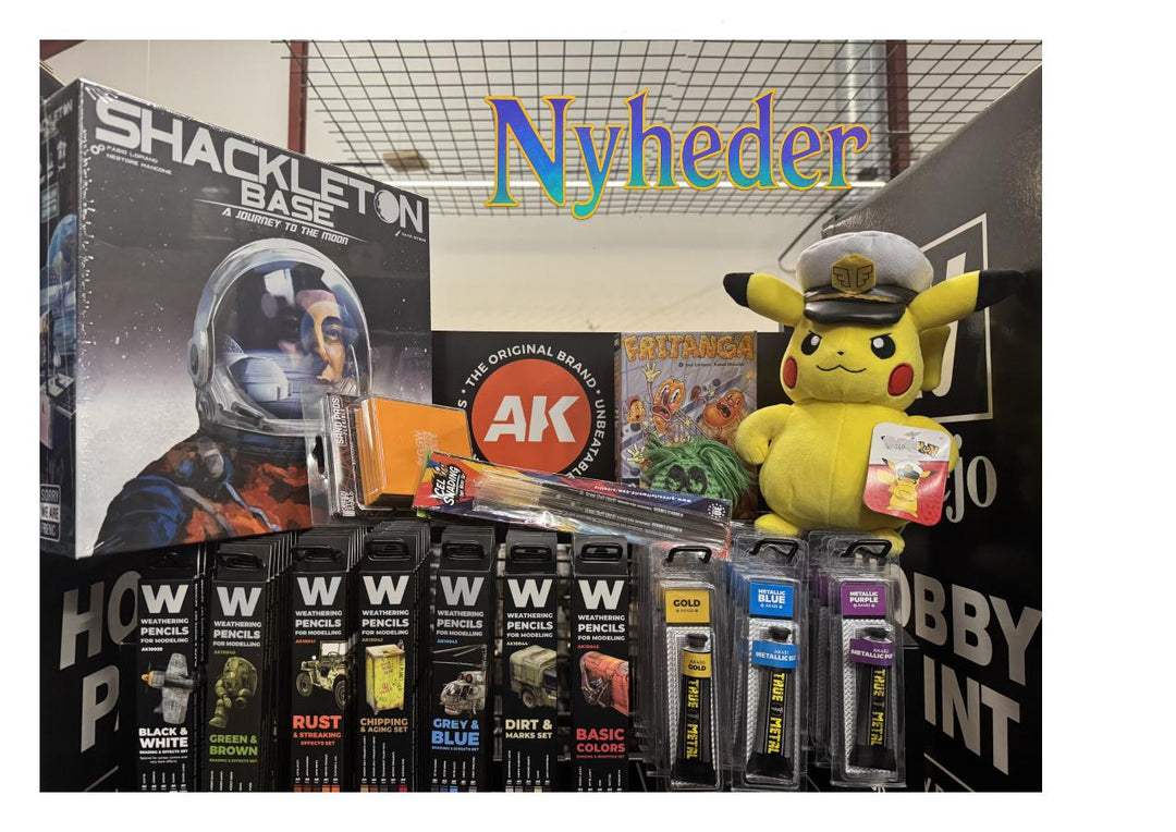 Nye fristelser på hylderne!