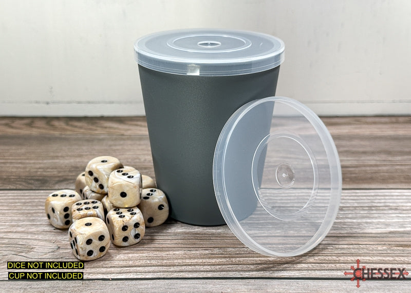 Clear Plastic Dice Cup Lid (Chessex) (89000)