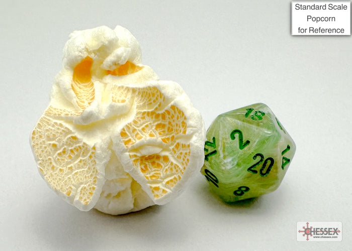 Marble Mini-hedral Green/dark green 7-Die Set (Chessex) (20409)