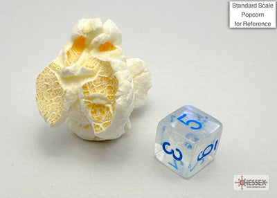 Borealis Mini-hedral Icicle/light blue Luminary 7-Die (Chessex) (20581)