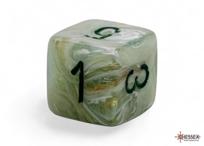 Marble Mega-hedral Green/dark green 7-Die Set (Chessex) (22409)