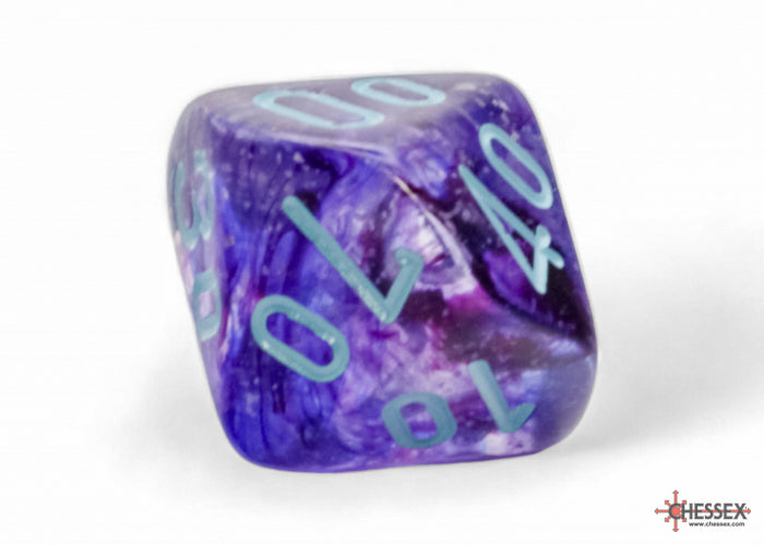 Nebula Mega-hedral Nocturnal/turquoise Luminary 7-Di (Chessex) (22557)