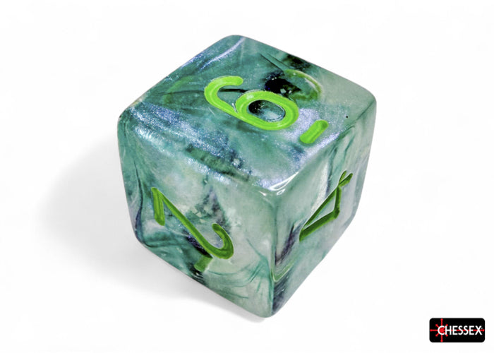 Borealis Kelp/light green Luminary Polyhedral 7-Dice Set (Chessex) (27595)