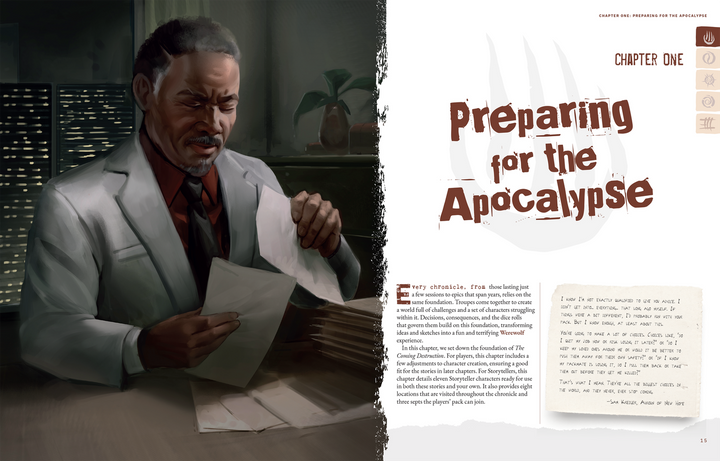 Werewolf: The Apocalypse 5th Edition - The Coming Destruction Chronicle