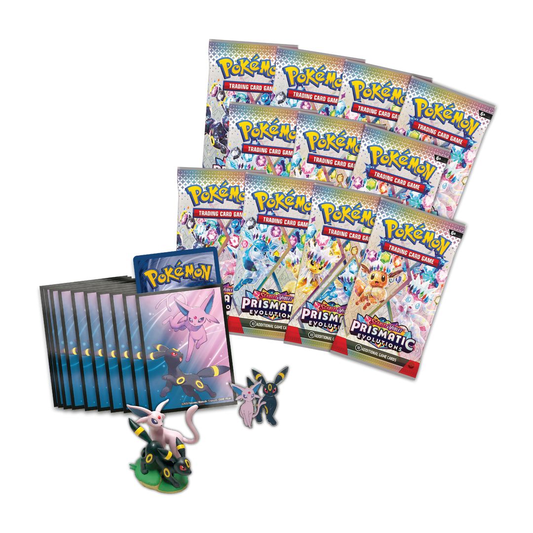 Pokemon TCG: SV8.5 Prismatic Evolutions - Premium Figure Collection (Espeon ex/Umbreon ex)