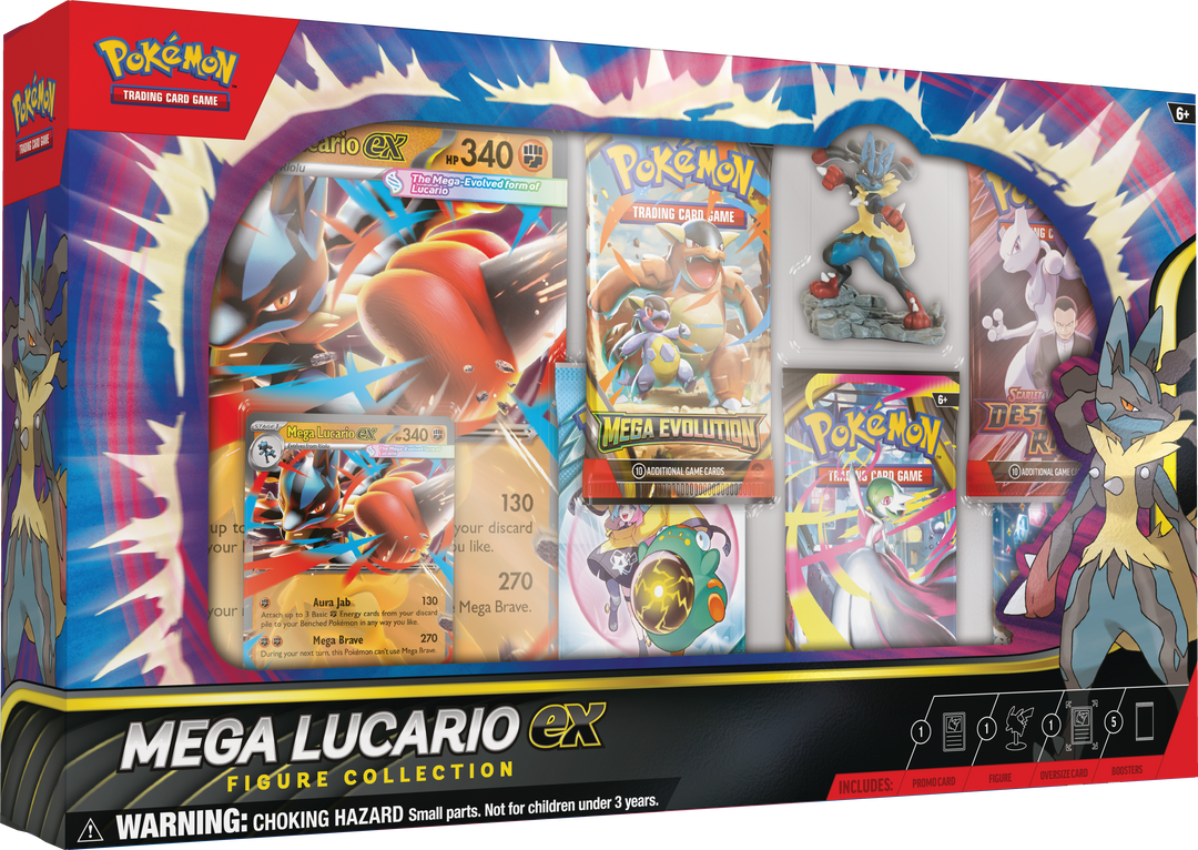 Pokemon TCG: Mega Lucario ex - Figure Collection