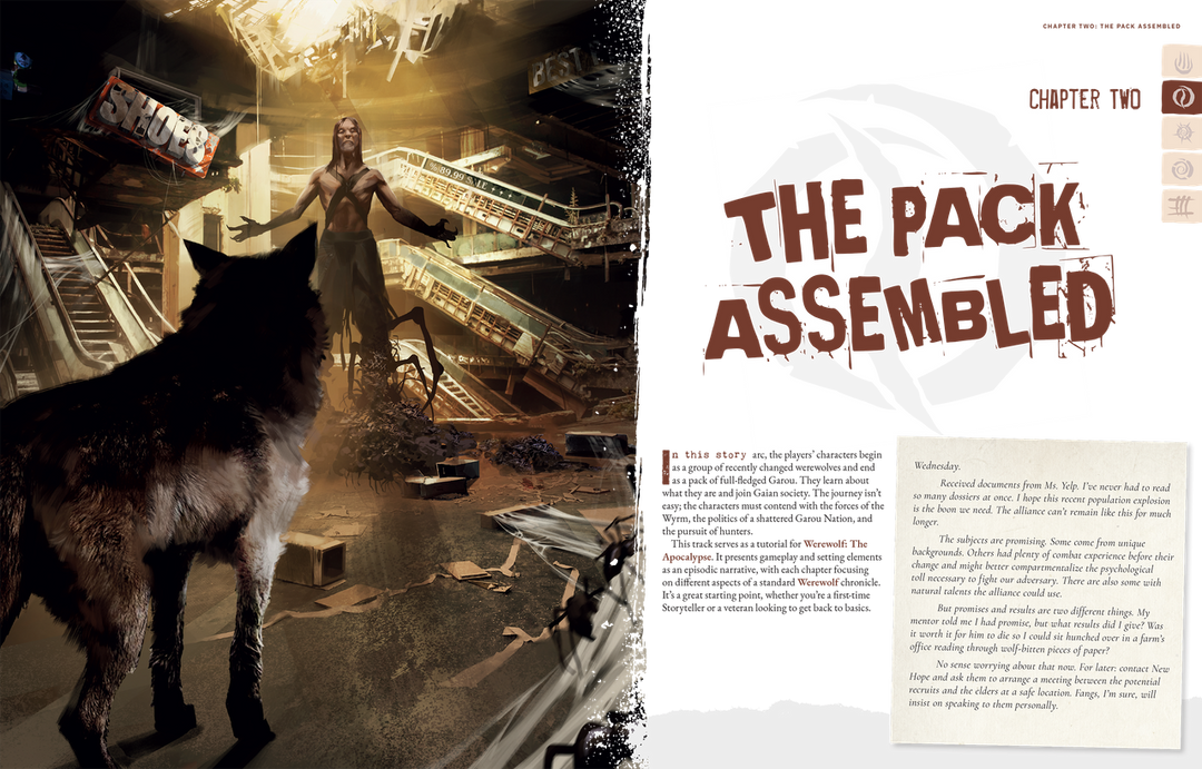 Werewolf: The Apocalypse 5th Edition - The Coming Destruction Chronicle