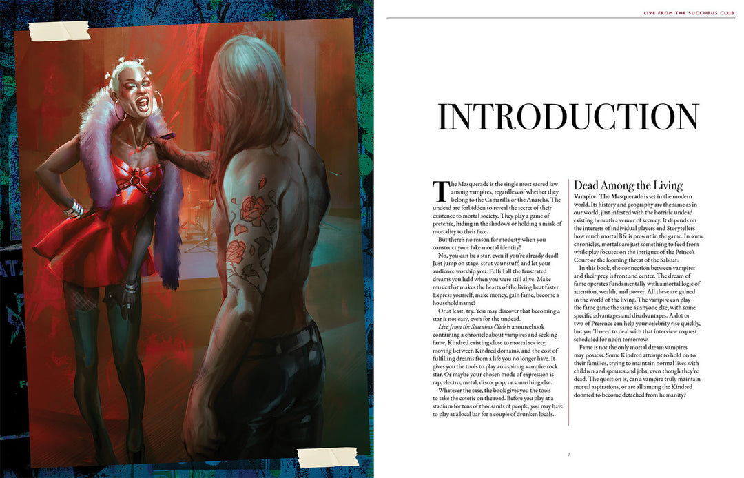 Vampire: The Masquerade (5th Edition) - Live from the Succubus Club Sourcebook