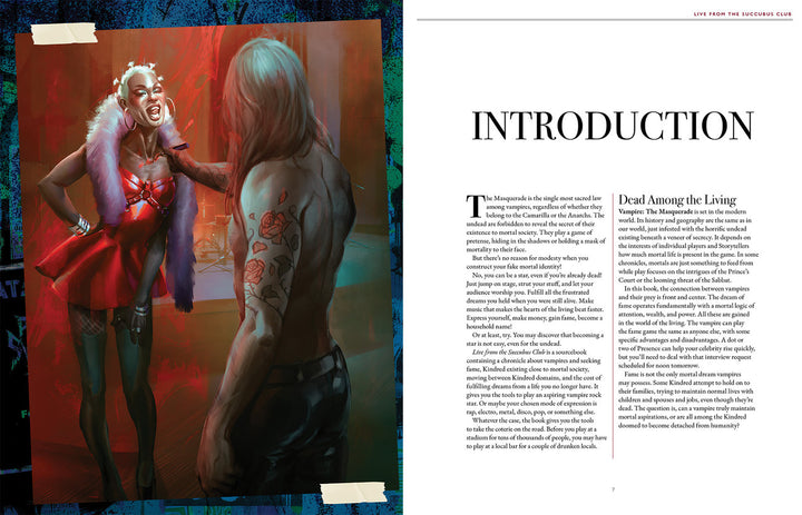Vampire: The Masquerade (5th Edition) - Live from the Succubus Club Sourcebook