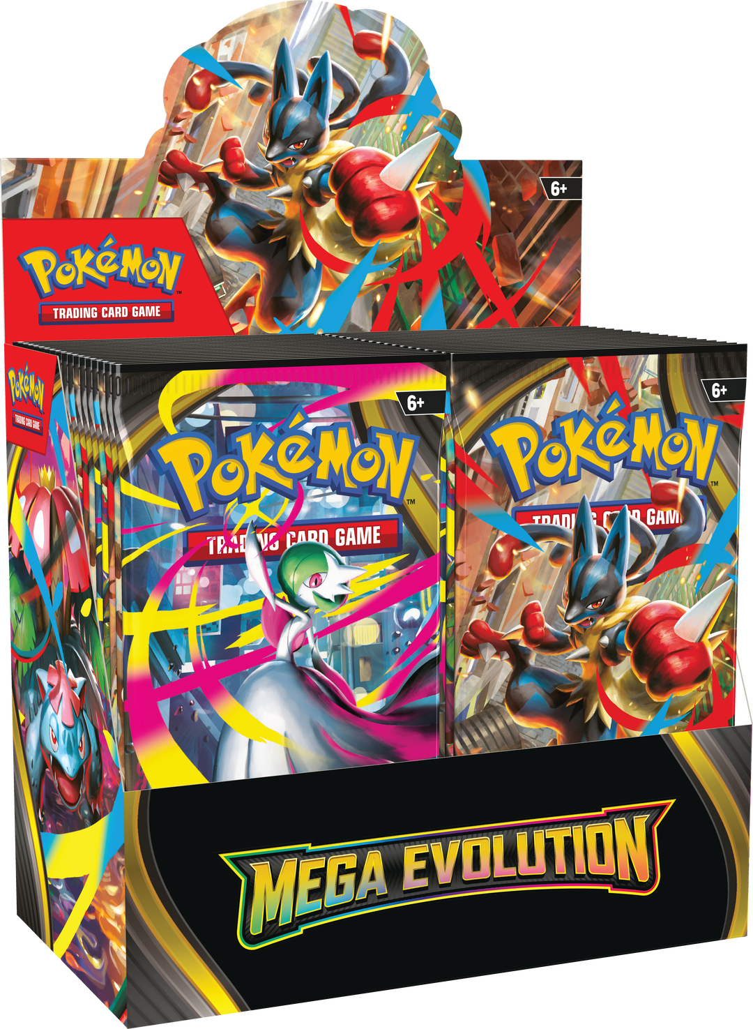Pokemon TCG: ME01 Mega Evolution - Booster Display