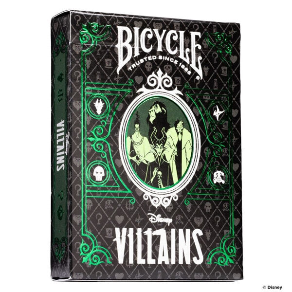 Bicycle Disney Villains - Green