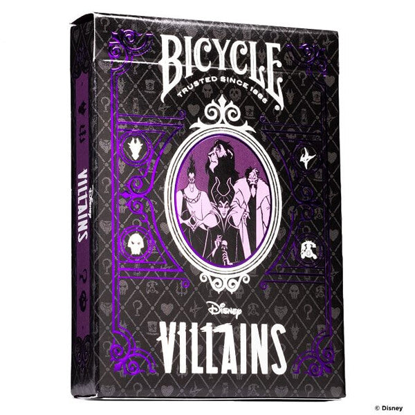 Bicycle Disney Villains - Purple