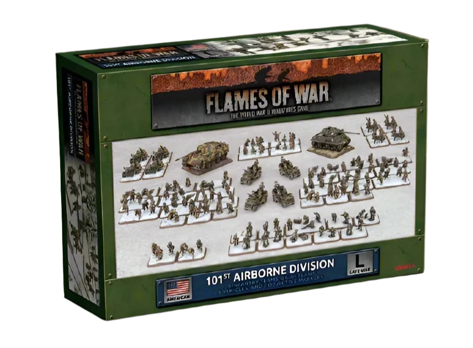 Flames of War: 101st Airborne Division (Winter) Army Deal (USAB16)