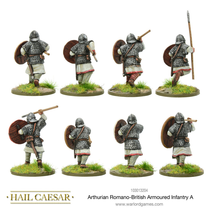 Hail Caesar: Arthurian Romano-British armoured infantry A