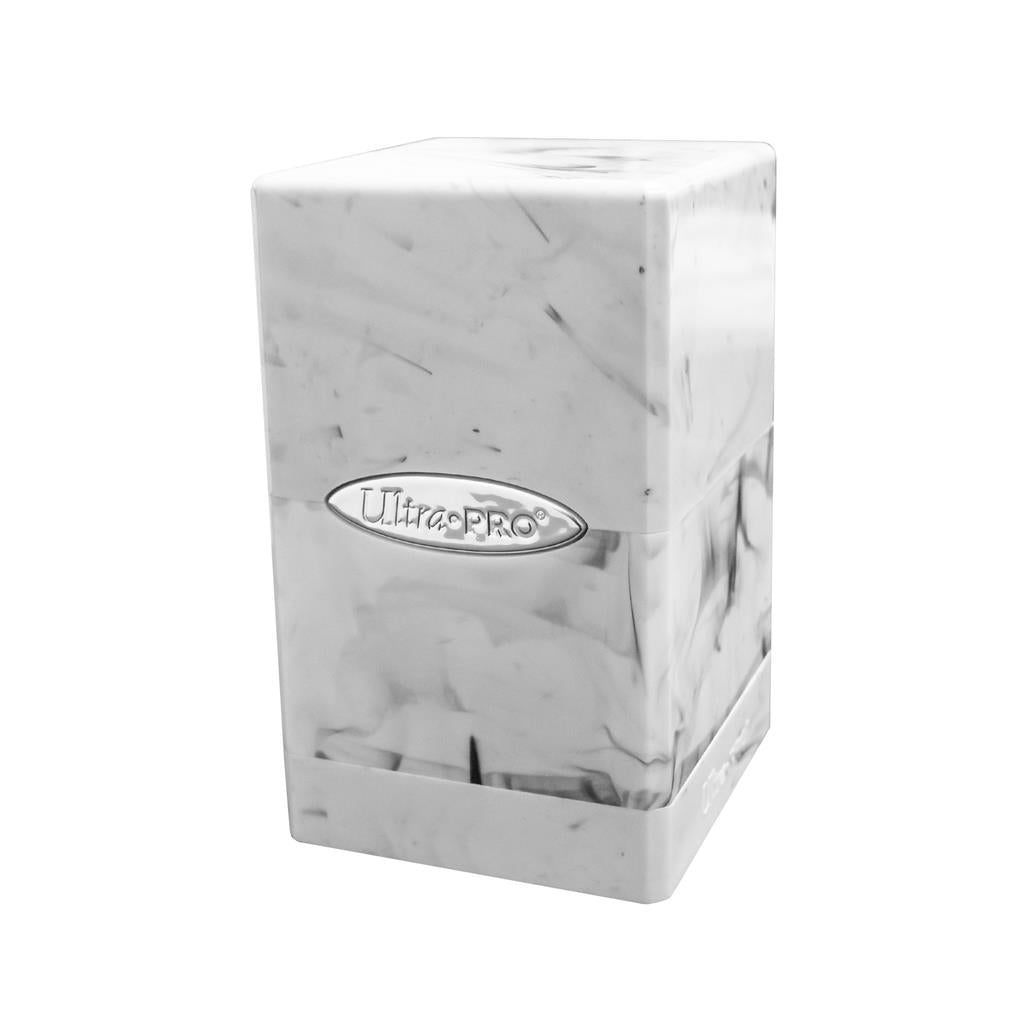 Marble Satin Tower: White \ Black (Ultra PRO)