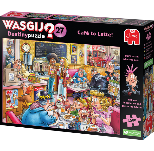 Wasgij: Destiny 27 Café to Latte (1000 brikker)