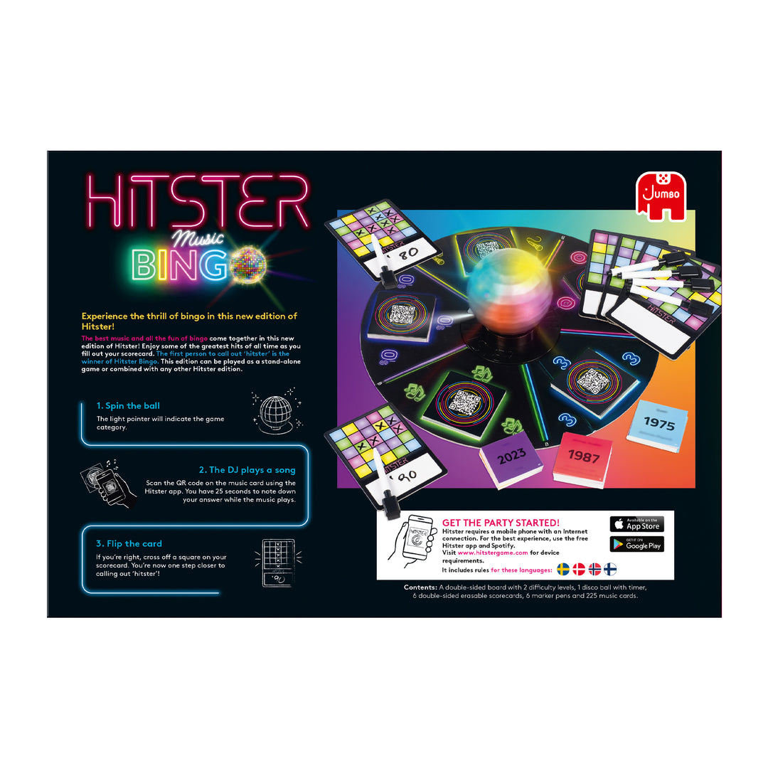 Hitster: Bingo (nordisk)