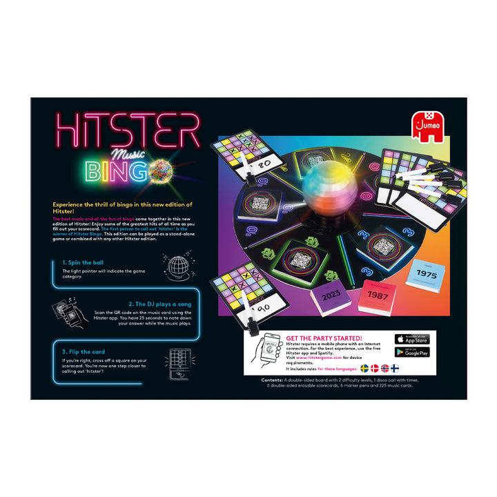 Hitster: Bingo (nordisk)