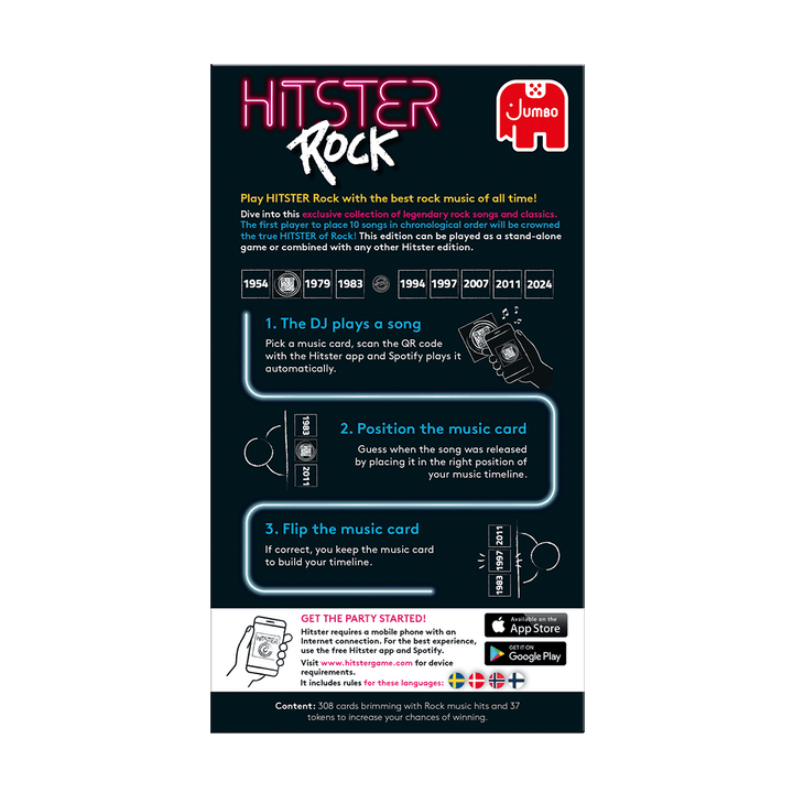 Hitster: Rock (nordisk)