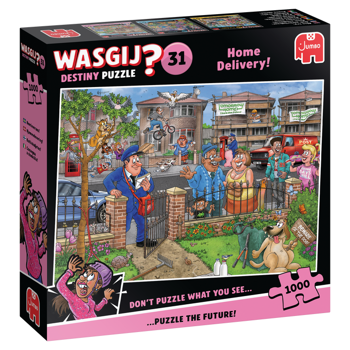 Wasgij Destiny 31 - Home Delivery! (1000 brikker)