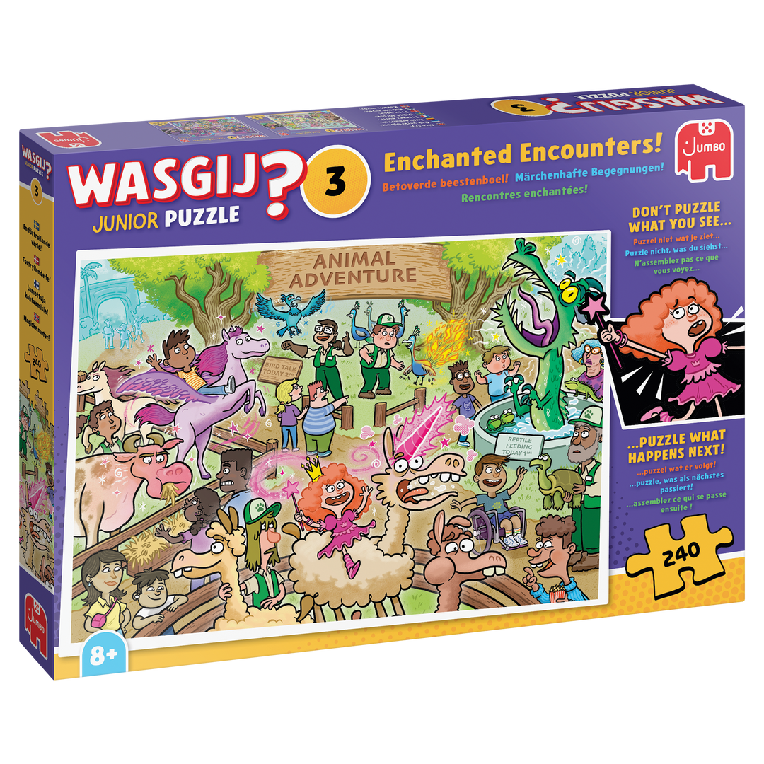 Wasgij Junior 3 - Enchanted Encounters! (240 brikker)
