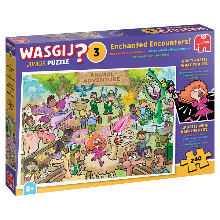 Wasgij Junior 3 - Enchanted Encounters! (240 brikker)
