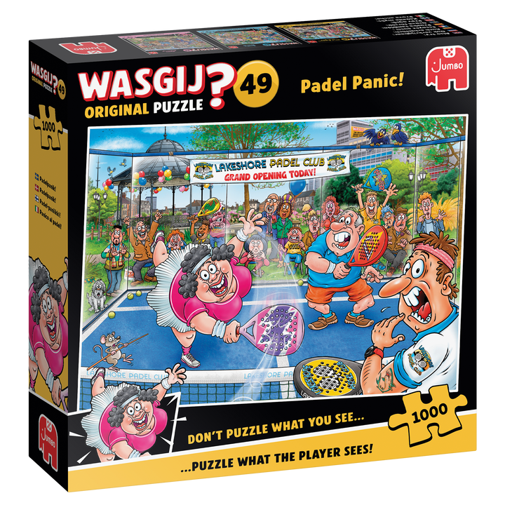 Wasgij Original 49 - Padel Panic! (1000 brikker)