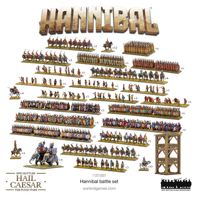 Hail Caesar Epic Battles: Hannibal battle-set