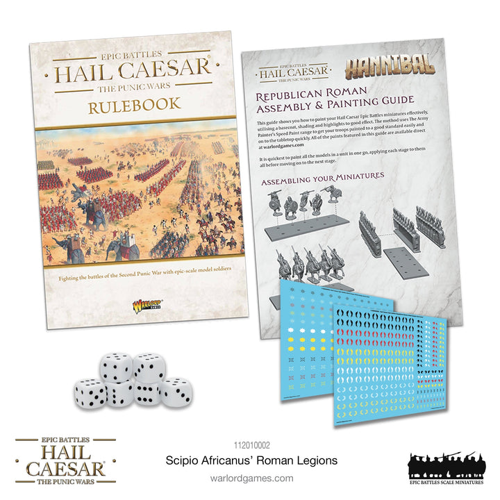 Hail Caesar Epic Battles: Scipio Africanus’ Roman Legions