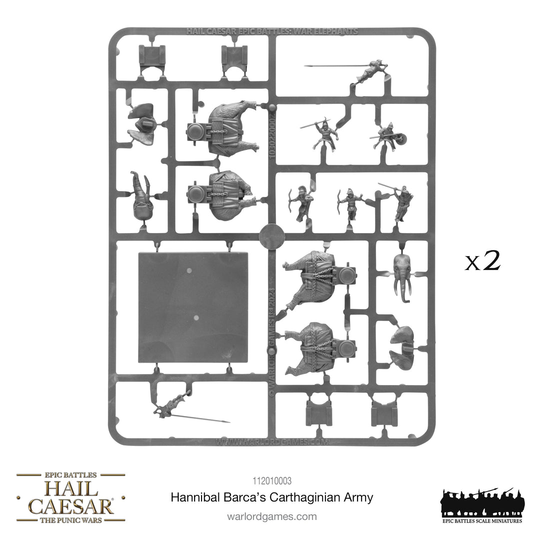 Hail Caesar Epic Battles: Hannibal Barca's Carthaginian Army