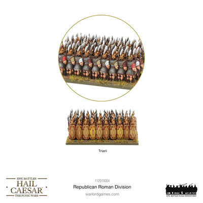 Hail Caesar Epic Battles: Republican Roman division