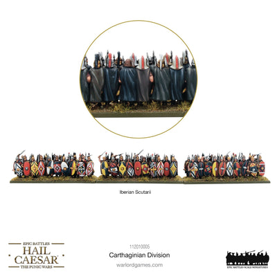 Hail Caesar Epic Battles: Carthaginian division