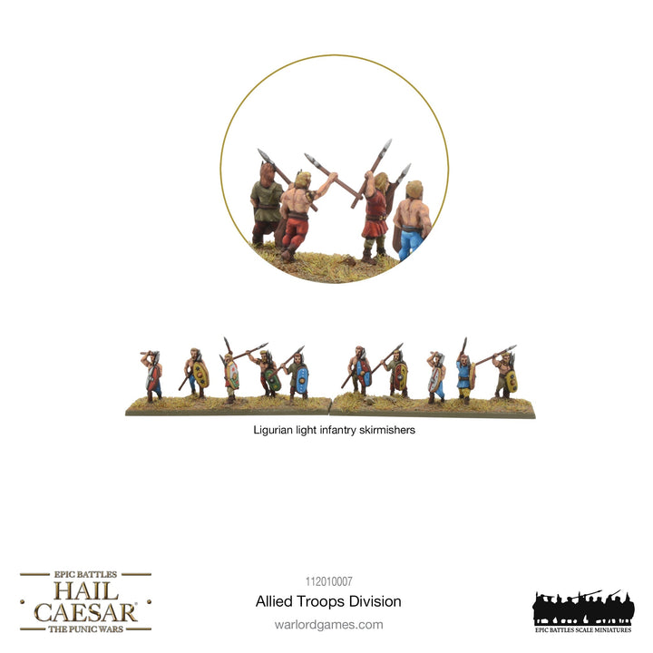 Hail Caesar Epic Battles: Allied Troops division