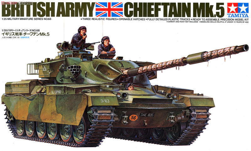 Tamiya 1/35 British Army Chieftain Mk.5 (35068)