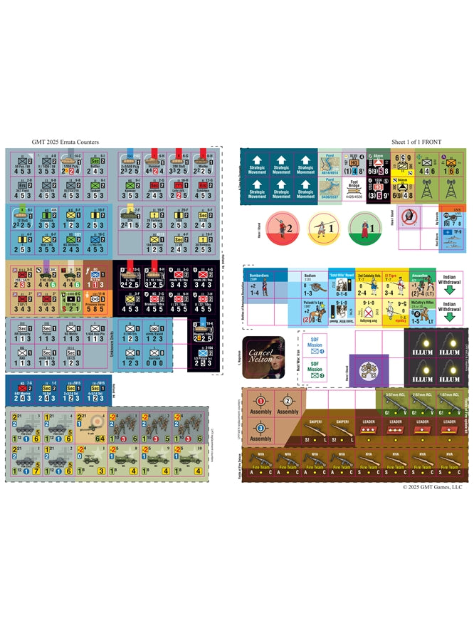 GMT: 2025 Errata Counters